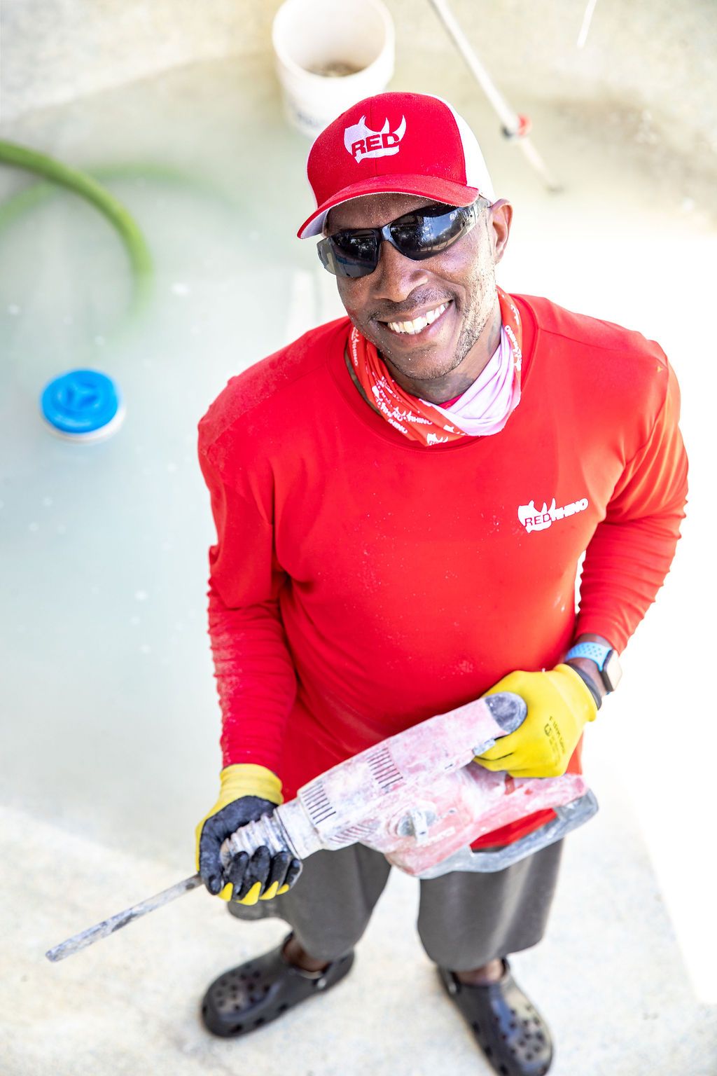 Pool Leak Detection Company in Houston & Katy RED RHINO